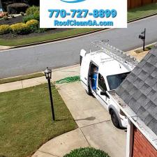 Superior Roof Cleaning on Parkview Lane Home in Kennesaw, GA