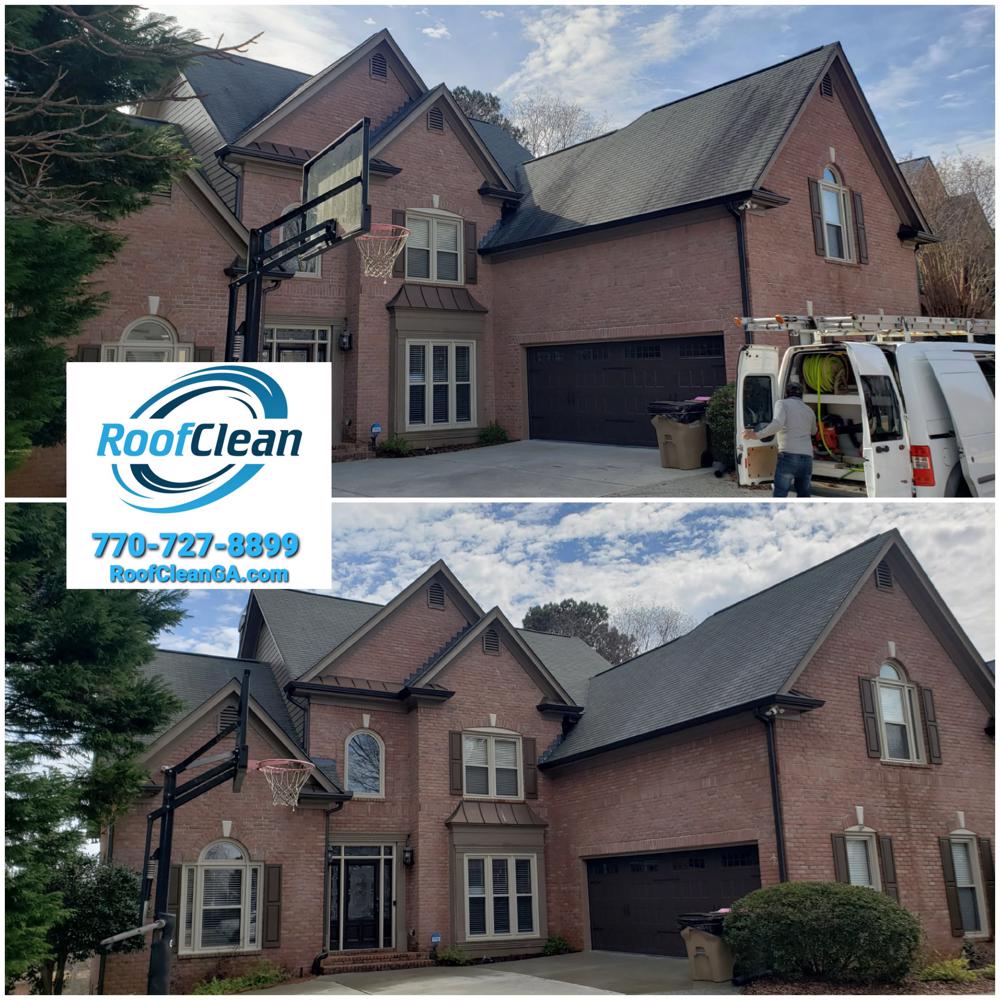 Roofclean project alpharetta